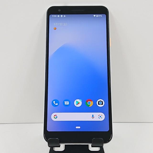 Google Pixel 3a SoftBank クリアリーホワイト 送料無料 即決 本体