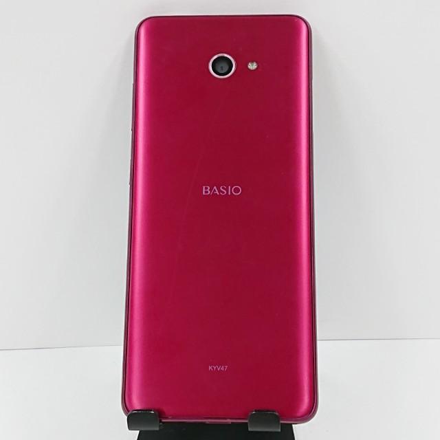 BASIO4 KYV47 au ワインレッド 送料無料 即決 本体 c17816 : アーク