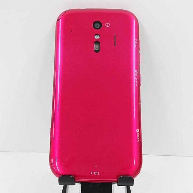 らくらくスマートフォン me F-01L ドコモ ピンク 送料無料 即決 本体