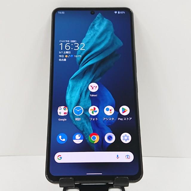 AQUOS R7 A202SH SoftBank ブラック 送料無料 即決 本体 c17846の画像