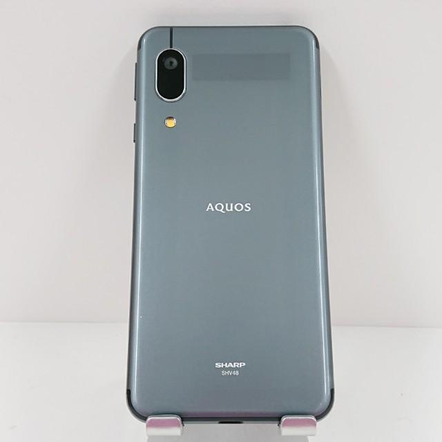AQUOS sense3 basic SHV48 au シルバー 送料無料 即決 本体 c17992