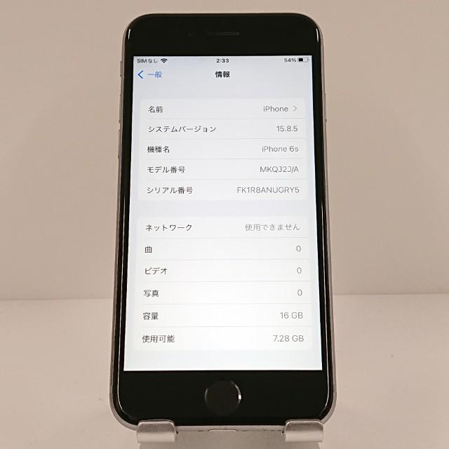 美品 iPhone 6S スペースグレイ 動作OK 本体のみ G iPhone6s 16GB SIMフリー スペースグレイ 送料無料 即決 本体 c18019