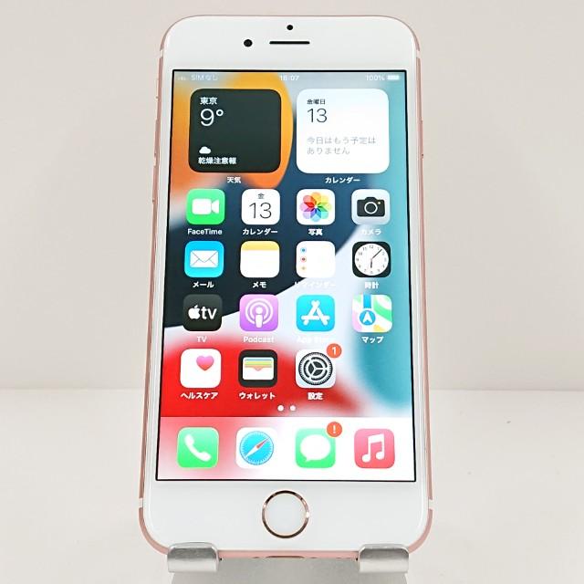 【美品★即日発送】iPhone6s 128GB ローズゴールド ムスビー｜安心保証付 超美品 SIMフリー iPhone6S 128GB ローズ