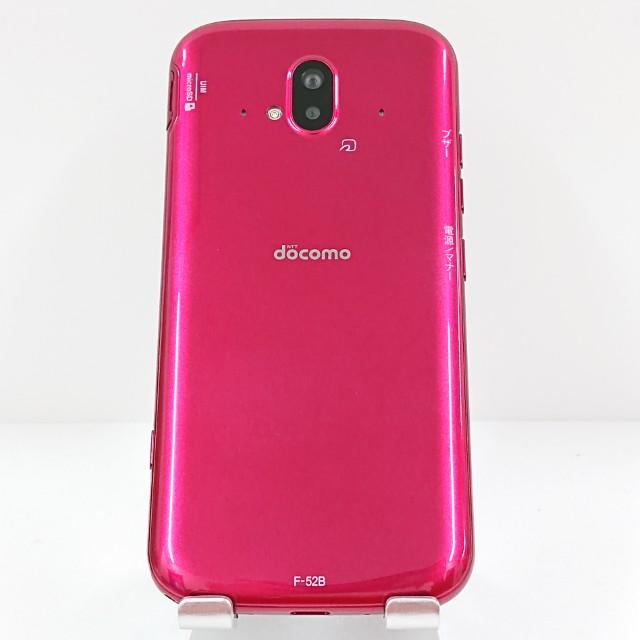 らくらくスマートフォン F-52B ドコモ ピンク 送料無料 即決 本体
