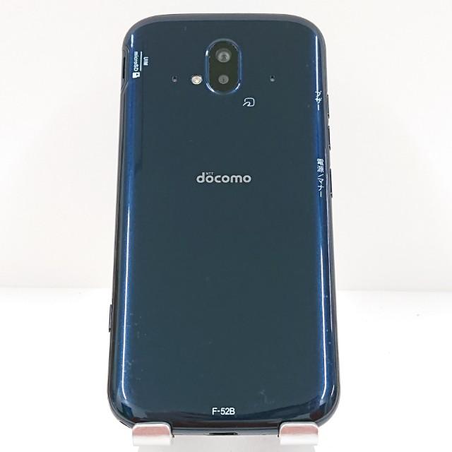 らくらくスマートフォン F-52B ドコモ ネイビー 送料無料 即決 本体