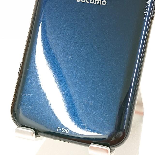 らくらくスマートフォン F-52B ドコモ ネイビー 送料無料 即決 本体