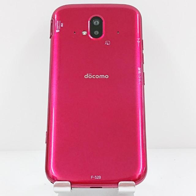 らくらくスマートフォン F-52B ドコモ ピンク 送料無料 即決 本体