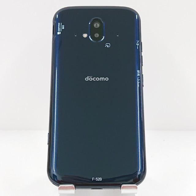 らくらくスマートフォン F-52B ドコモ ネイビー 送料無料 即決 本体