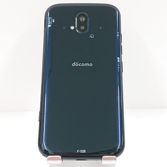 らくらくスマートフォン F-52B ドコモ ネイビー 送料無料 即決 本体