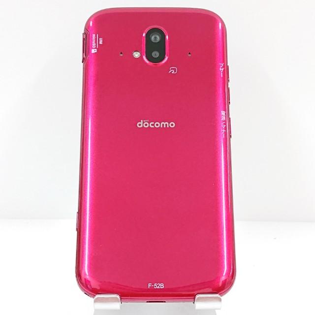 らくらくスマートフォン F-52B ドコモ ピンク 送料無料 即決 本体