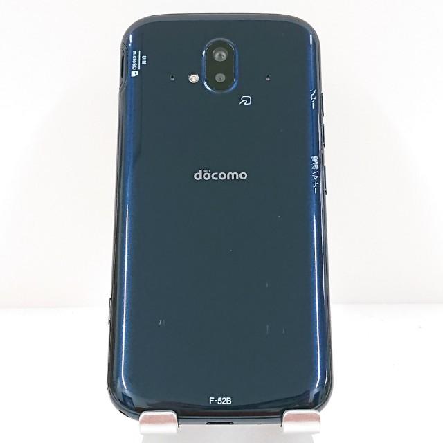 らくらくスマートフォン F-52B ドコモ ネイビー 送料無料 即決 本体