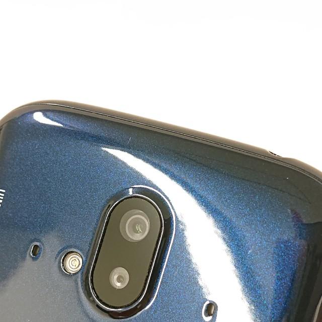 らくらくスマートフォン F-52B ドコモ ネイビー 送料無料 即決 本体