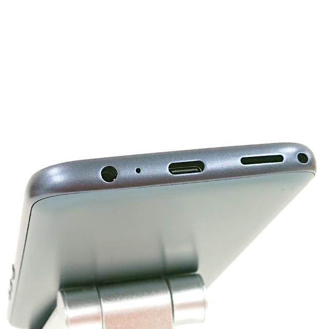 らくらくスマートフォン F-53E ドコモ ネイビー 送料無料 即決 本体