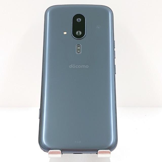 らくらくスマートフォン F-53E ドコモ ネイビー 送料無料 即決 本体