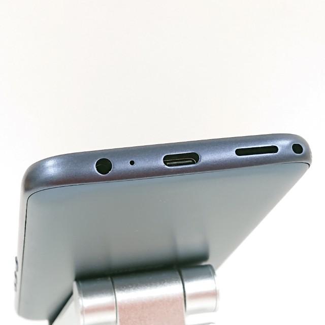 らくらくスマートフォン F-53E ドコモ ネイビー 送料無料 即決 本体