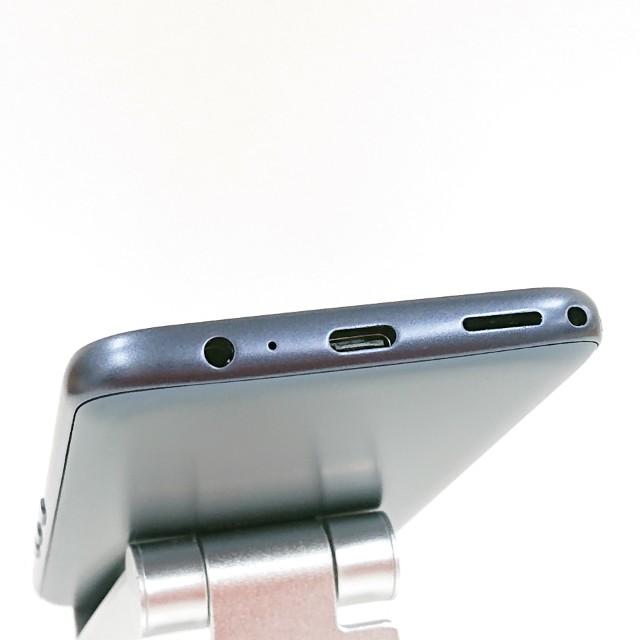 らくらくスマートフォン F-53E ドコモ ネイビー 送料無料 即決 本体