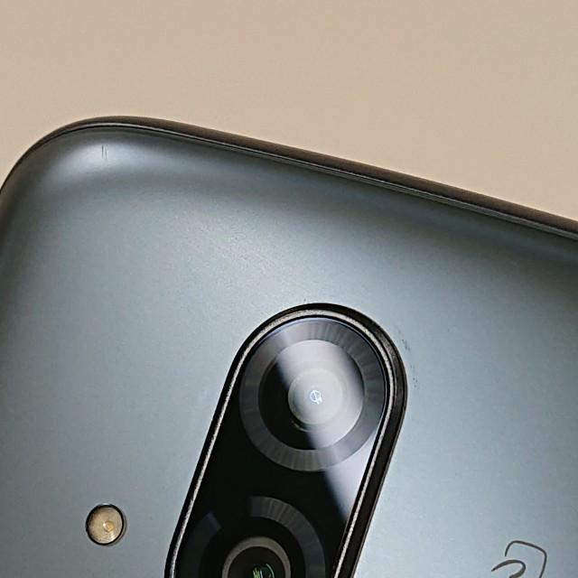 らくらくスマートフォン F-53E ドコモ ネイビー 送料無料 即決 本体
