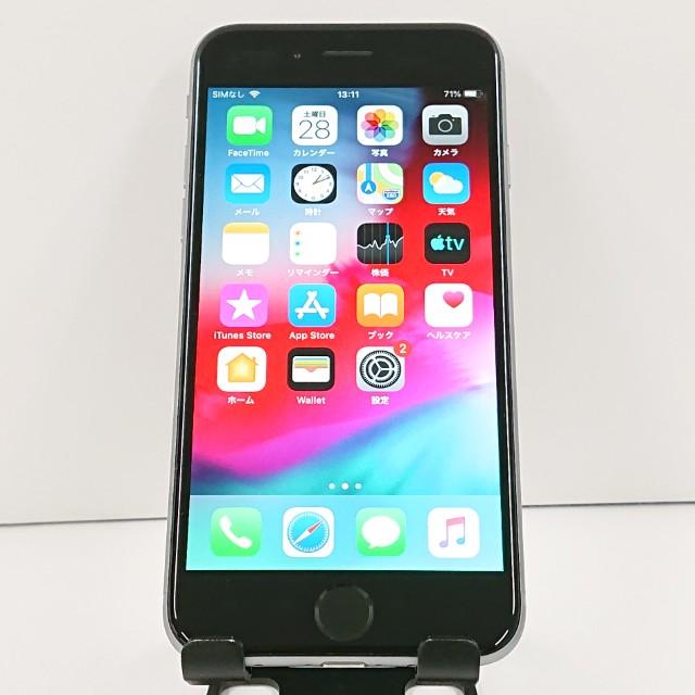 【中古美品‼︎】iPhone6 スペースグレイ SIMフリー iPhone6 16GB SIMフリー スペースグレイ 送料無料 即決 本体 c18335