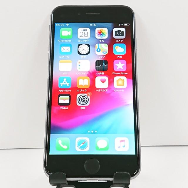iPhone6 32GB SIMフリー スペースグレイ 送料無料 即決 本体 c18338