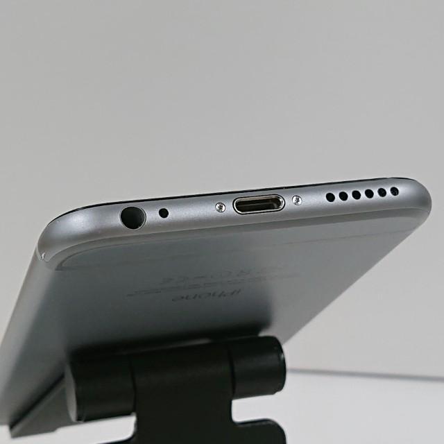 iPhone6 16GB SIMフリー スペースグレイ 送料無料 即決 本体 c18346