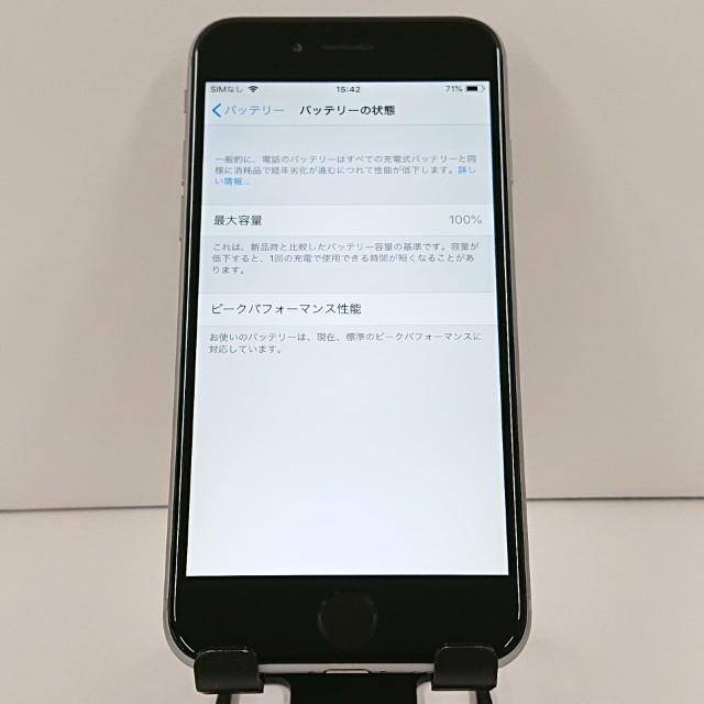 iPhone6 16GB SIMフリー スペースグレイ 送料無料 即決 本体 c18346