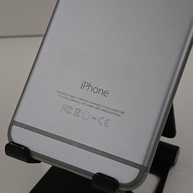 iPhone6 16GB SIMフリー スペースグレイ 送料無料 即決 本体 c18346