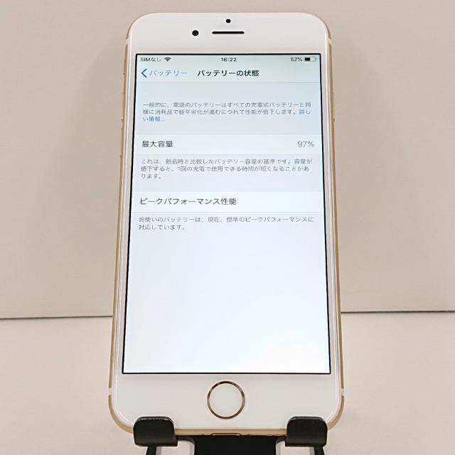 iPhone6 64GB SIMフリー ゴールド 送料無料 即決 本体 c18354 : アーク