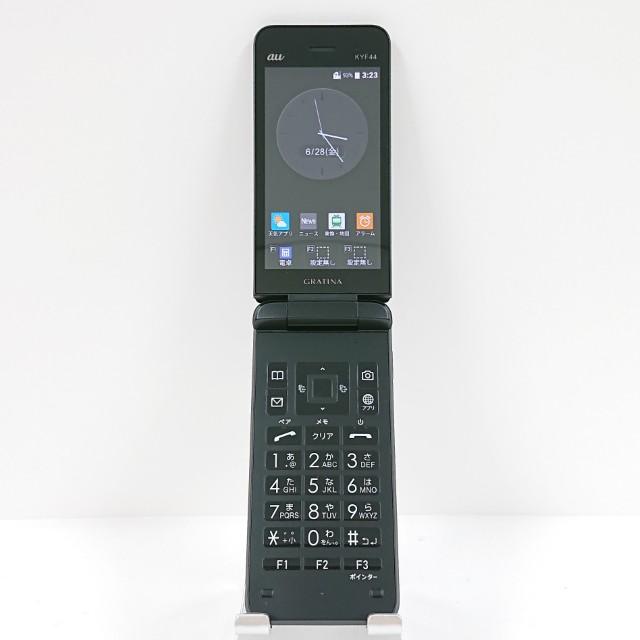 GRATINA KYF44 au ブラック 送料無料 即決 本体 c18390 : アーク