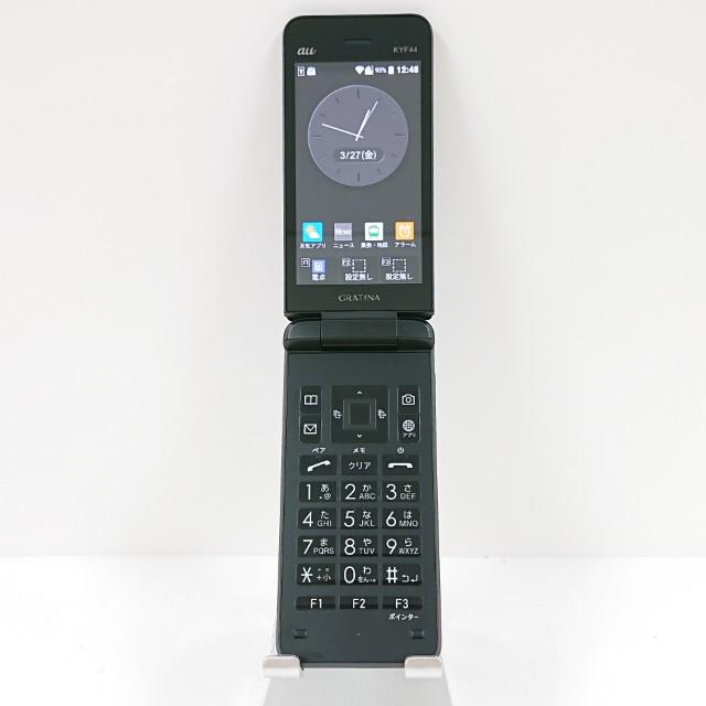 GRATINA KYF44 au ブラック 送料無料 即決 本体 c18398 : アーク