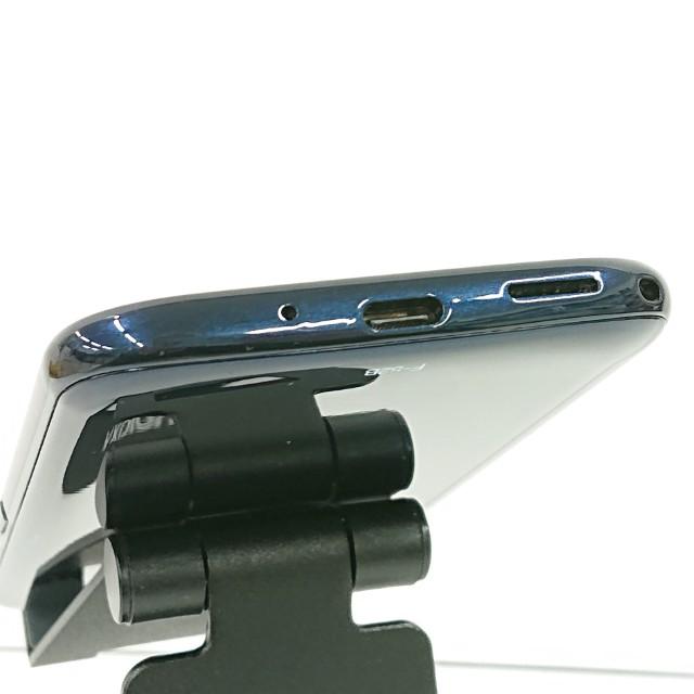 らくらくスマートフォン F-52B ドコモ ネイビー 送料無料 即決 本体