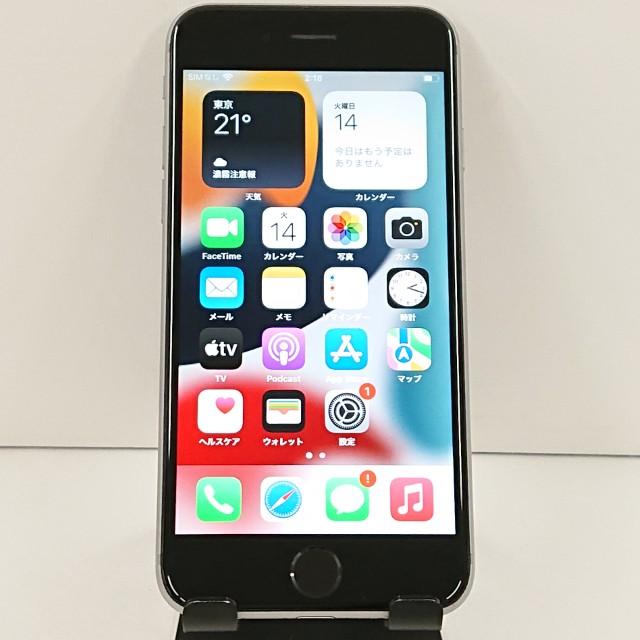 【美品】iPhone6s 32GB SIMフリー iPhone6s 32GB SIMフリー スペースグレイ 送料無料 即決 本体 c18519