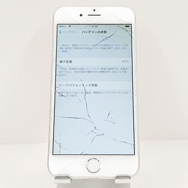 ジャンク品】iPhone6 16GB SIMフリー シルバー 送料無料 即決 本体