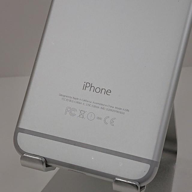 iPhone6 16GB SIMフリー シルバー 送料無料 即決 本体 c18626 : アーク