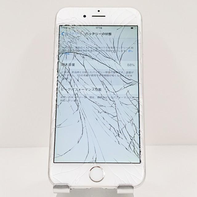 ジャンク品】iPhone6 16GB SIMフリー シルバー 送料無料 即決 本体 