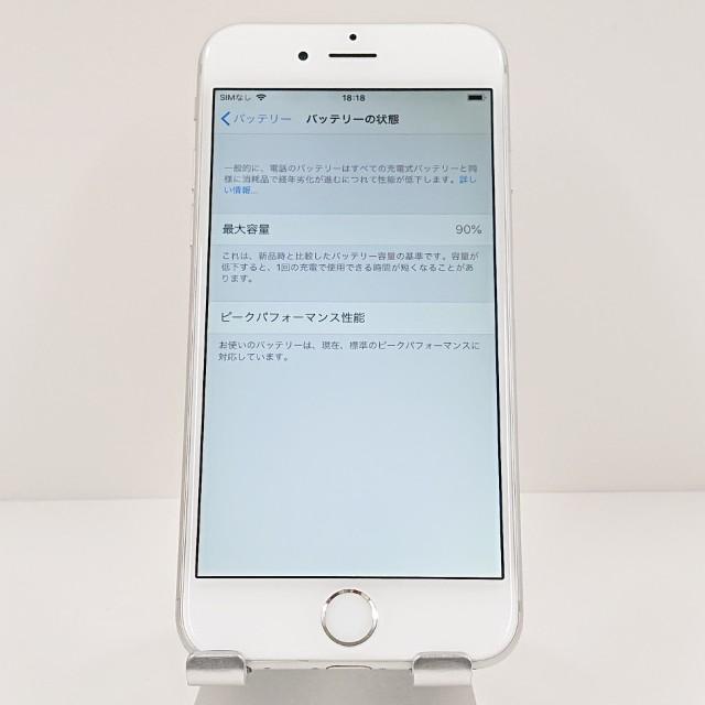 iPhone6 16GB SIMフリー シルバー 送料無料 即決 本体 c18633 : アーク