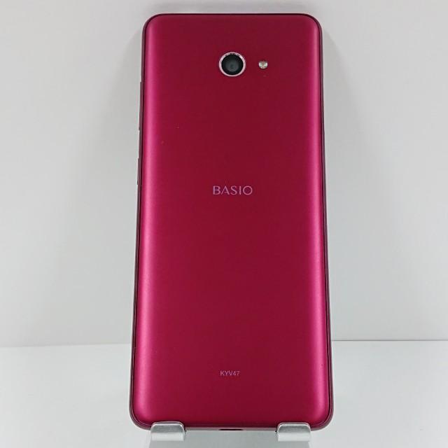 BASIO4 KYV47 au ワインレッド 送料無料 即決 本体 c18708 : アーク