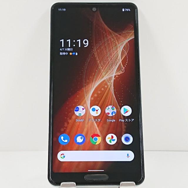 AQUOS sense5G SHG03 au オリーブシルバー 送料無料 即決 本体 c18721