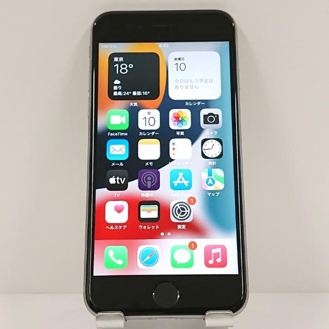 iPhone6s 16GB SIMフリー スペースグレイ 送料無料 即決 本体 c18742