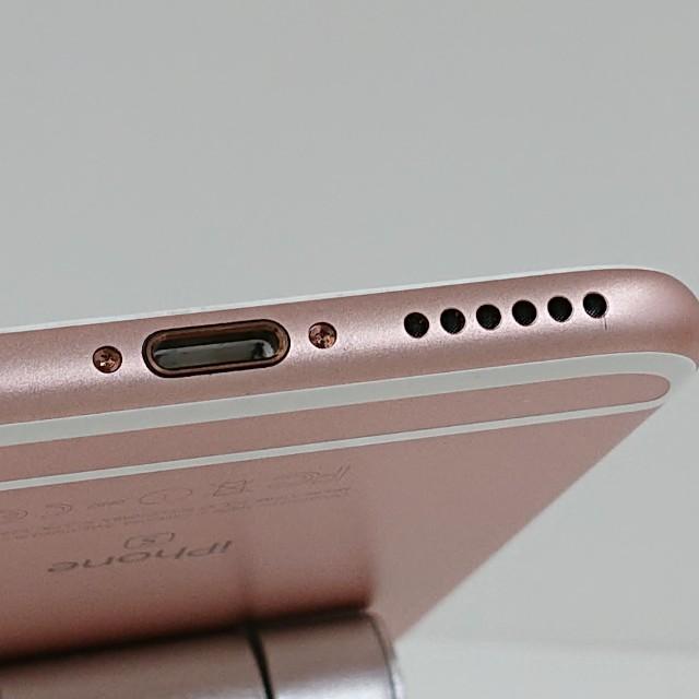【美品】iPhone6s 128GB ローズゴールド エアドロ可能　ソフトバンク iPhone6s 128GB SoftBank ローズゴールド 送料無料 即決 本体 c18826
