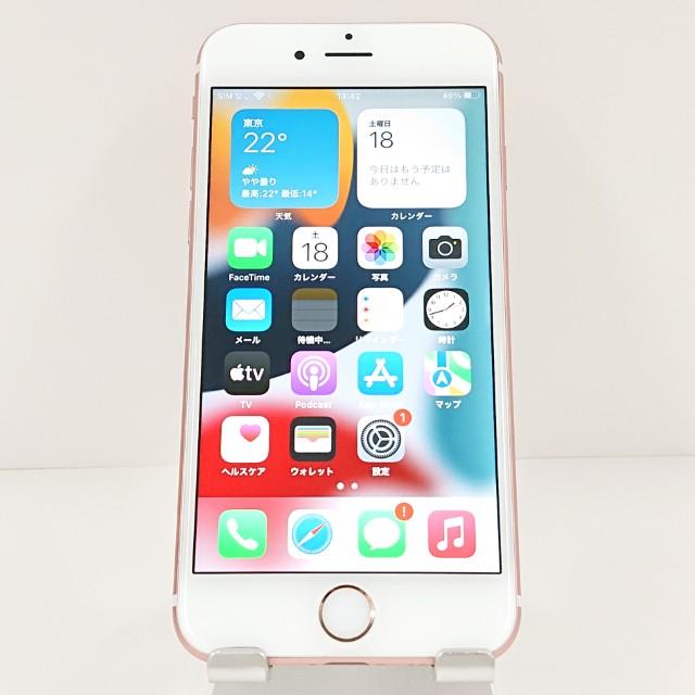 iPhone6s 64GB SoftBank ローズゴールド 送料無料 即決 本体 c18997