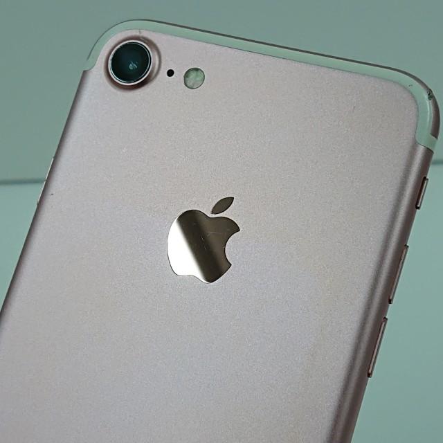 iPhone7 128GB au ローズゴールド 送料無料 即決 本体 c19052 : アーク