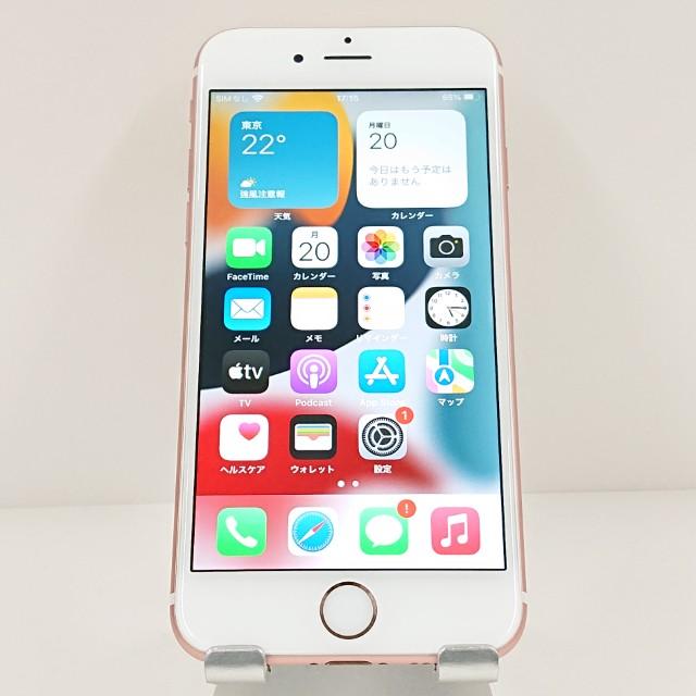 iPhone6s 64GB SoftBank ローズゴールド 送料無料 即決 本体 c19078