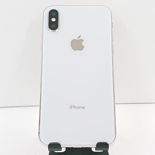 iPhoneX 256GB ドコモ シルバー 送料無料 即決 本体 c19240 : アーク