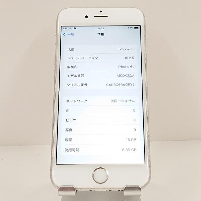 iPhone6s 16GB SIMフリー シルバー 送料無料 即決 本体 c19314