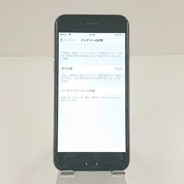 iPhone6 16GB SIMフリー スペースグレイ 送料無料 即決 本体 c19322