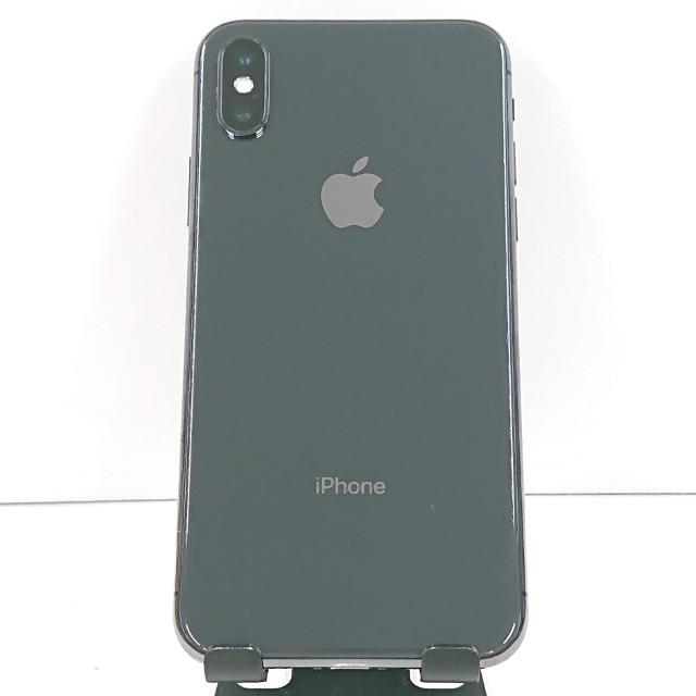 ジャンク品】iPhoneX 256GB au スペースグレイ 送料無料 即決 本体