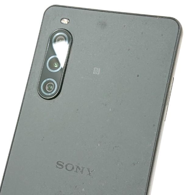 Xperia 10 V A302SO SoftBank ブラック 送料無料 即決 本体 c19444の画像