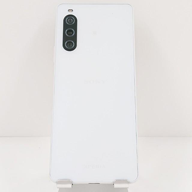 Xperia 10 V A302SO SoftBank ホワイト 送料無料 即決 本体 c19453の画像