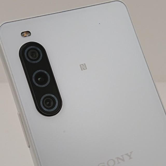 Xperia 10 V A302SO SoftBank ホワイト 送料無料 即決 本体 c19453の画像
