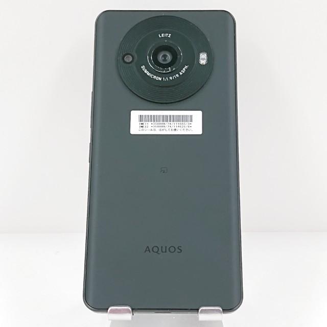 AQUOS R8 pro A301SH SoftBank ブラック 送料無料 即決 本体 c19471の画像